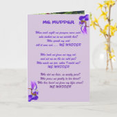 ME MUDDER STEIN KARTE (Gelbe Blume)