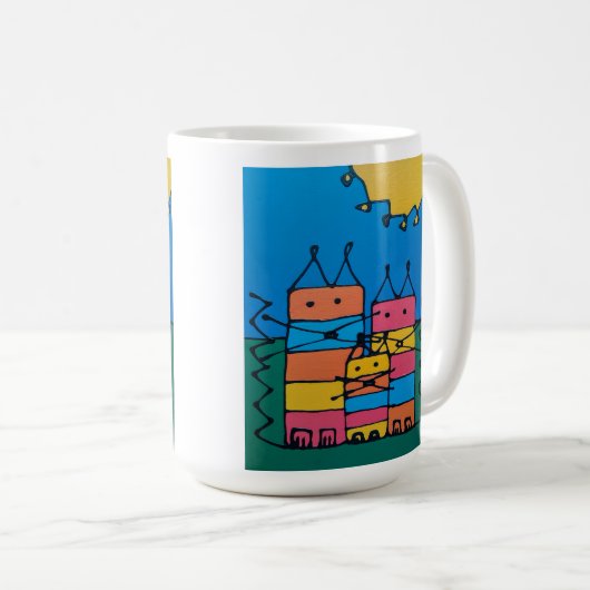 Me. my mum and my dad kaffeetasse (VorderseiteRechts)