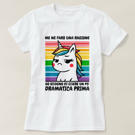 Me ne farò una ragione T - Shirt (Design vorne)