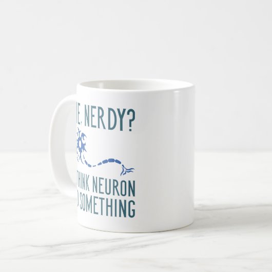 Me Nerdy Kaffeetasse (Vorderseite Links)