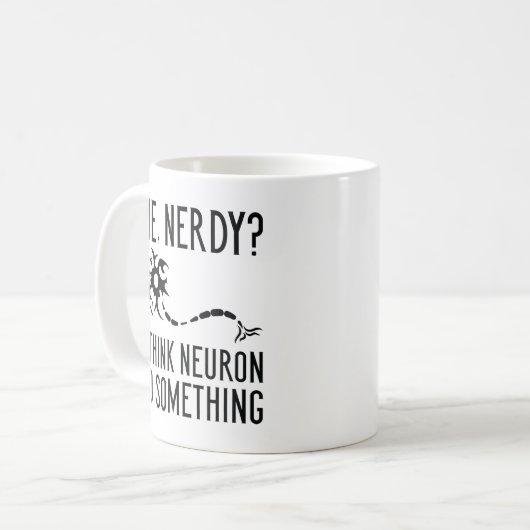 Me Nerdy Kaffeetasse (Vorderseite Links)