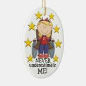 ME nie unterschätzen - SRF Keramikornament (Rechts)