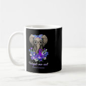 Me Not Elephant Blume Alzheimerheimer Brain Awar Kaffeetasse (Links)
