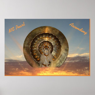'ME Pearl, Sacred Eichhörnchen, Ascending' Poster