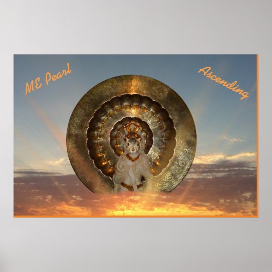'ME Pearl, Sacred Eichhörnchen, Ascending' Poster (Vorne)