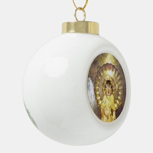 ME Perl Holiday Ornament (Links)