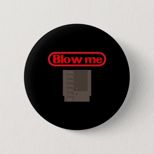 Me Retro Video Game Old School Gamer Button (Vorderseite)