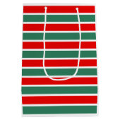 Me-Rizz Christmas gen Alpha meme humor Christmas Mittlere Geschenktüte (Rückseite)