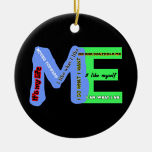 ME-Selbstausdruck Keramik Ornament