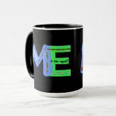 ME-Selbstausdruck Tasse (Vorderseite Links)