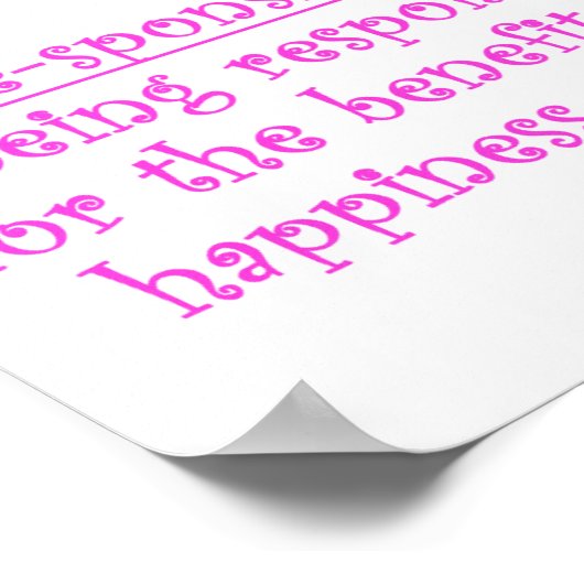 Me-Sponsible Poster (Ecke)