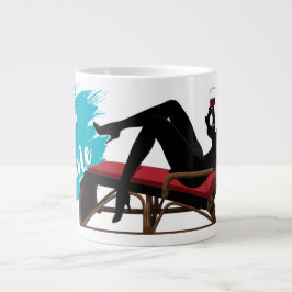 Me-Time-Tasse - Selbstfürsorge-Geschenk für Frauen Jumbo-Tasse