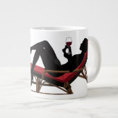 Me Time - Women's Celebration Collection Jumbo-Tasse (Vorderseite Rechts)