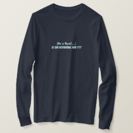 “Me to Myself” Basic Long Sleeve T-Shirt