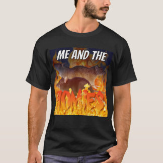 ME UND THE HOMIES rat meme unisex Shirt