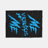 Me Vs Versus Me Motivational Insrational Gym Lover Fleecedecke (Vorderseite (Horizontal))