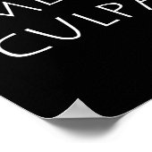 Mea culpa poster (Ecke)