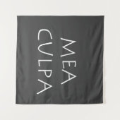 Mea culpa wandteppich (Vorderseite (Horizontal))