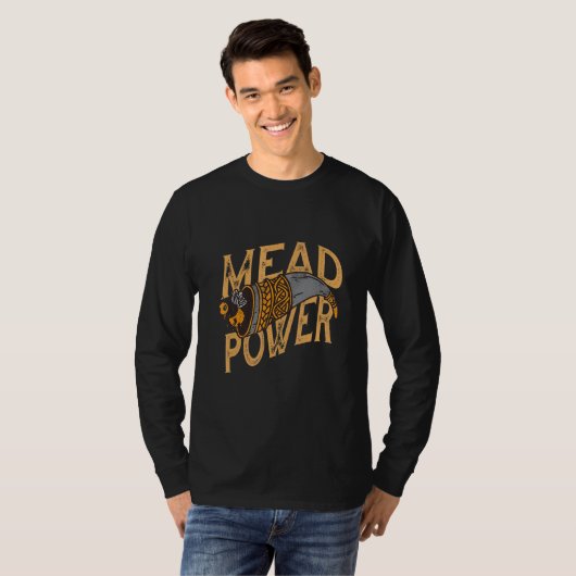 Mead Power - Medieval and Renaissance Festival T-Shirt (Vorne ganz)