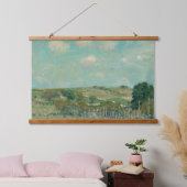 Meadow | Alfred Sisley | National Gallery of Art Wandteppich Mit Holzrahmen (Schlafzimmer)