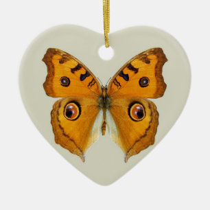 Meadow Argus Butterfly Keramikornament