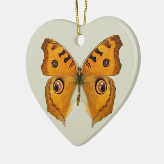 Meadow Argus Butterfly Keramikornament (Links)