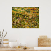 Meadow at Saint Paul Hospital by Vincent van Gogh Poster (Küche)