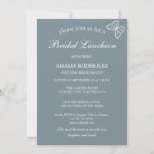 Meadow Blume Bridal Luncheon Einladung (Vorderseite)