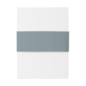 Meadow Blume Hochzeit Einladungsbanderole (Rückseitenbeispiel)