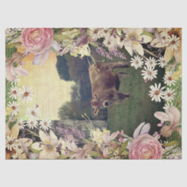 Meadow Blume Jersey Cow Seidenpapier