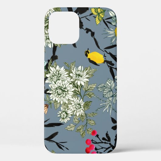 Meadow Blume Rowan Seamless Hintergrund Case-Mate iPhone Hülle (Rückseite)