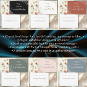 Meadow-Blume zu meiner Mutter Dankeschön-Karte Einladung