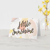 Meadow Breeze II | Hallo Sunshine Karte (Gelbe Blume)