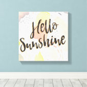 Meadow Breeze II | Hallo Sunshine Leinwanddruck (Insitu (Holzboden))