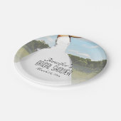 Meadow Bride Pappteller (Schrägansicht)