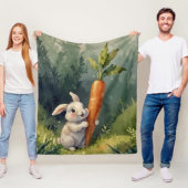 Meadow Bunny Dreams: Gemütliches Fleece Blanket