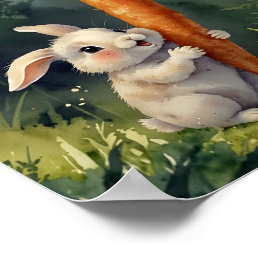 Meadow Bunny Dreams: Poster (Ecke)