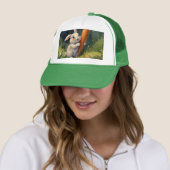 Meadow Bunny Dreams: Whimsical Trucker Hat Truckerkappe (Beispiel)