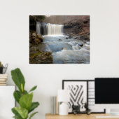 Meadow Creek Falls Poster (Heimbüro)