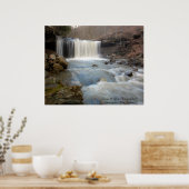 Meadow Creek Falls Poster (Küche)