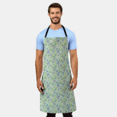 Meadow | Dancing Watercolor Daisies Apron Schürze (Getragen)