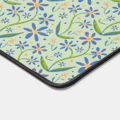 Meadow | Dancing Watercolor Daisies Schreibtischunterlage (Ecke)