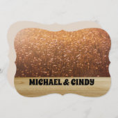 MEADOW DANDELION WEDING INVITAATIONEN PERSONALISIE EINLADUNG (Vorne/Hinten)