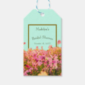 Meadow Florals Brautparty oder Veranstaltung Geschenkanhänger (Vorderseite)