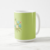 Meadow Flowers Embroidery – Botanical Fantasy Cozy Kaffeetasse (VorderseiteRechts)