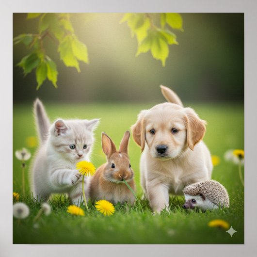 Meadow Fur Babies Poster (Vorne)