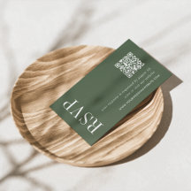 Meadow Green Wedding QR Code UAWG