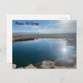 Meadow Hot Springs Postkarte (Vorne/Hinten)