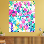 Meadow in Bloom Leinwanddruck (Insitu (Wohnzimmer))