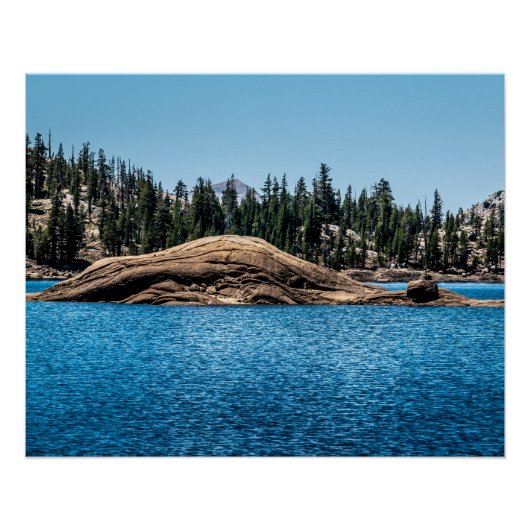 Meadow Lake Rock Island Glänzend Poster (Vorderseite)